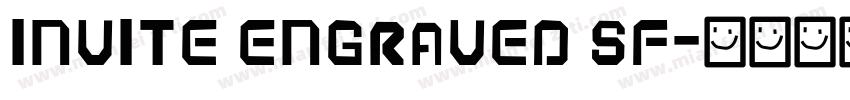 Invite Engraved SF字体转换